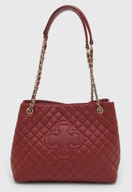 Bolsa Capodarte Tote Couro Matelassê