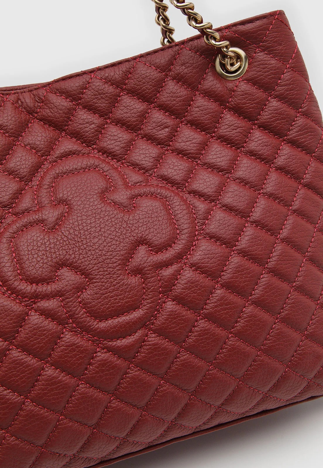 Bolsa Capodarte Tote Couro Matelassê