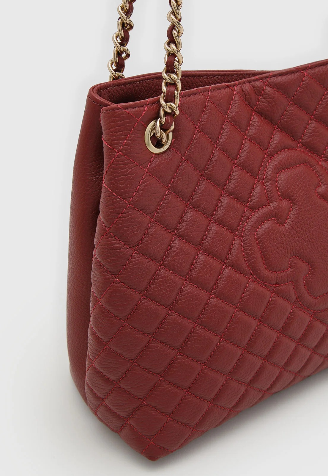 Bolsa Capodarte Tote Couro Matelassê