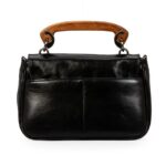 Bolsa Tote Couro Preta Capodarte — vista 4