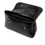 Bolsa Tote Couro Preta Capodarte — vista 2