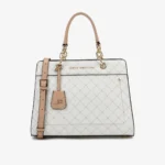 Bolsa Tote Nude Off White Monograma Jb — vista 1
