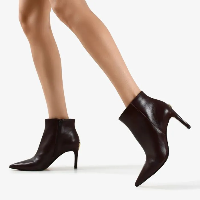 Bota Cano Curto em Couro Terroir