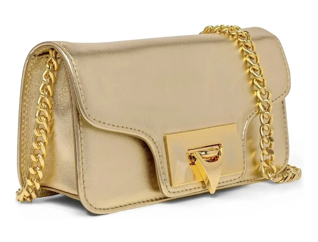 Bolsa Tiracolo Carrano Fiorella Metalizada