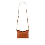 Bolsa Tiracolo Couro Caramelo — vista 2