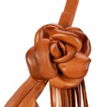 Bolsa Hobo Couro Caramelo — vista 4