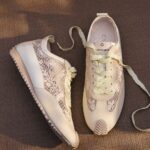 Tênis Sneakers Couro Tela Amarelo Camomila — vista 1