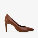 Scarpin Marrom Tabaco Couro — vista 1