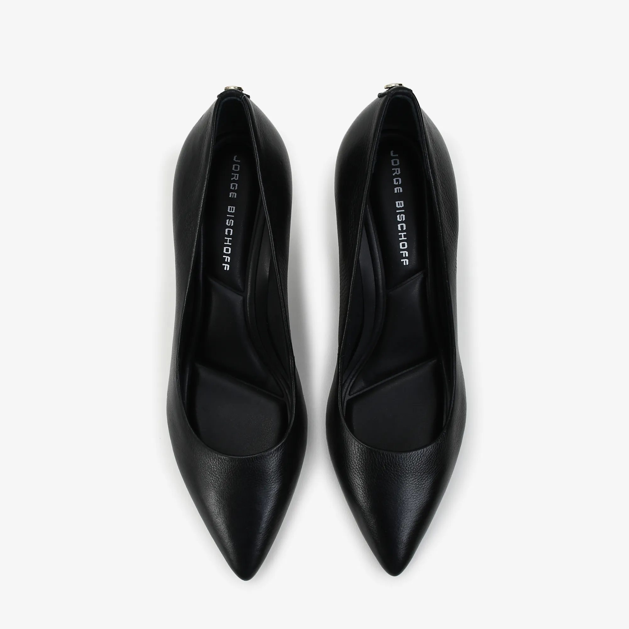 Scarpin Preto Couro