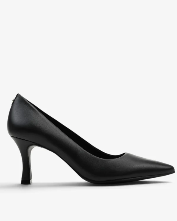 Scarpin Preto Couro