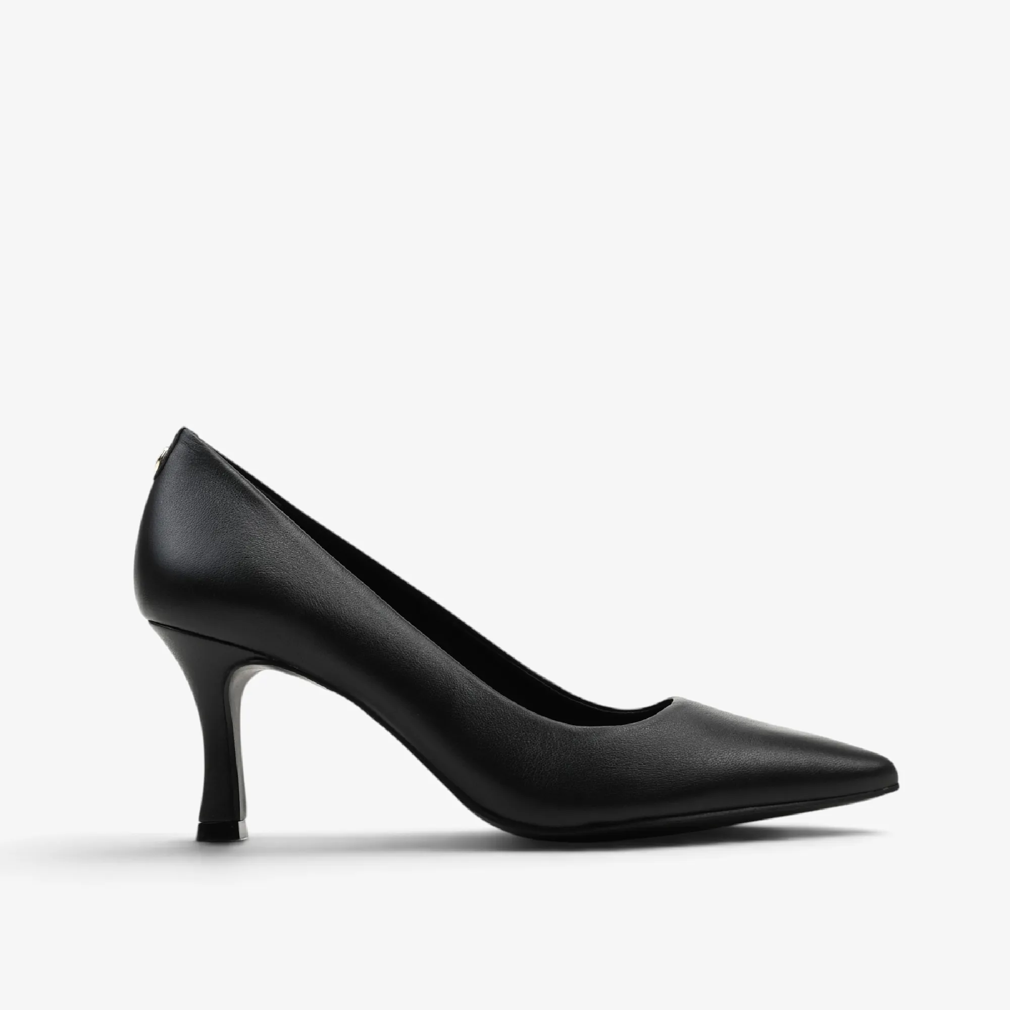 Scarpin Preto Couro