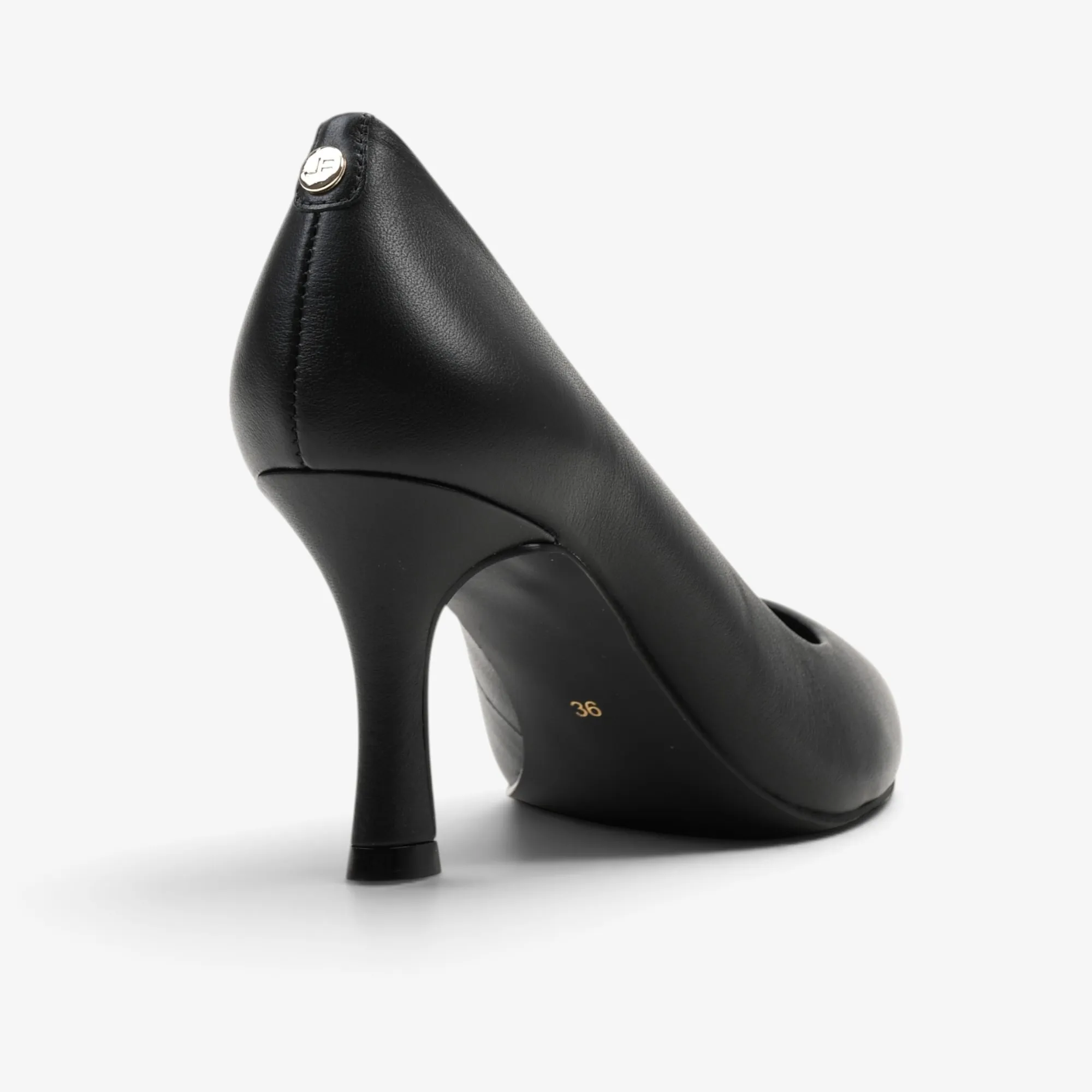 Scarpin Preto Couro