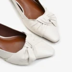 Slingback Off White Cordilheira Couro — vista 3